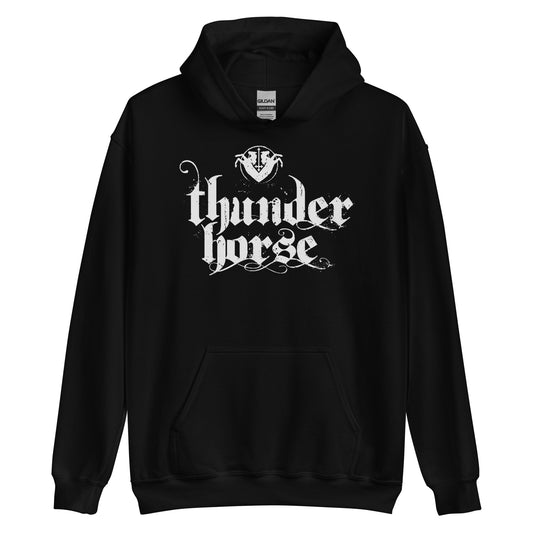THUNDER HORSE Official Logo Unisex Hoodie